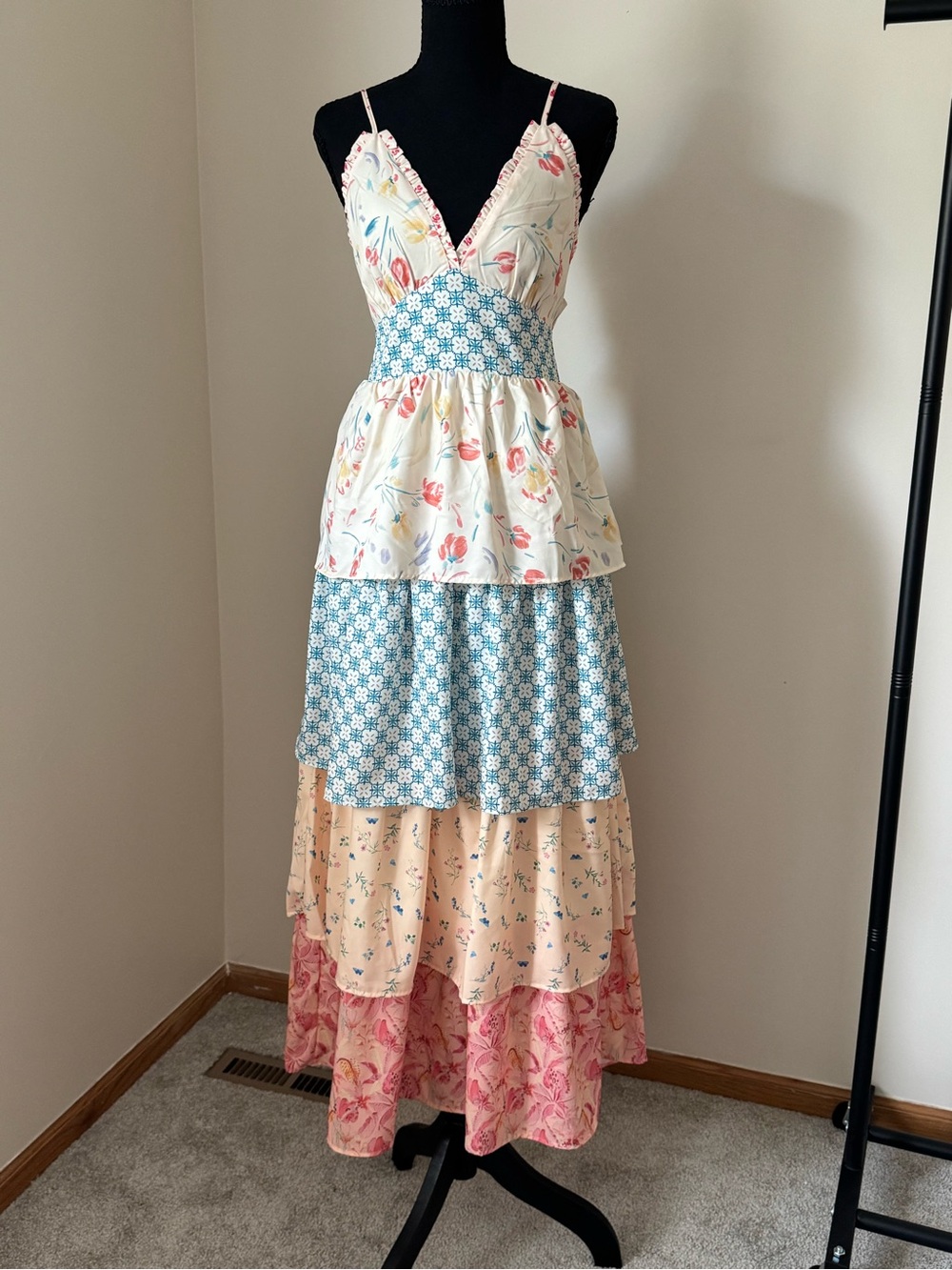 Brand New Anewsta Tiered Maxi Dress